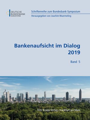 cover image of Bankenaufsicht im Dialog 2019